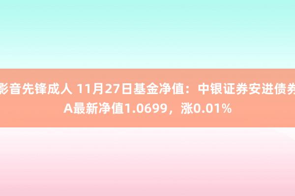 影音先锋成人 11月27日基金净值：中银证券安进债券A最新净值1.0699，涨0.01%